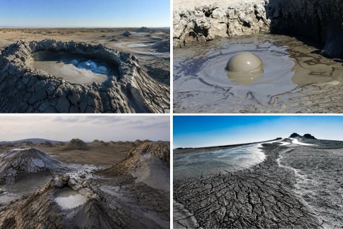 Mud Volcanoes of Azerbaijan Tour